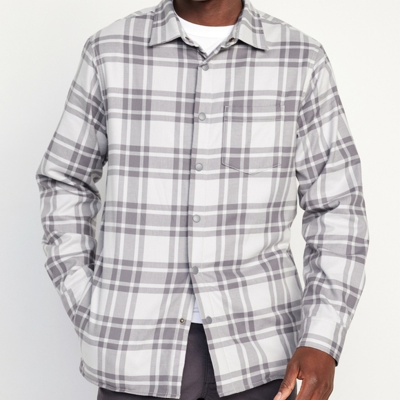 NWT: Old Navy Men’s Plaid Shacket - Size XL